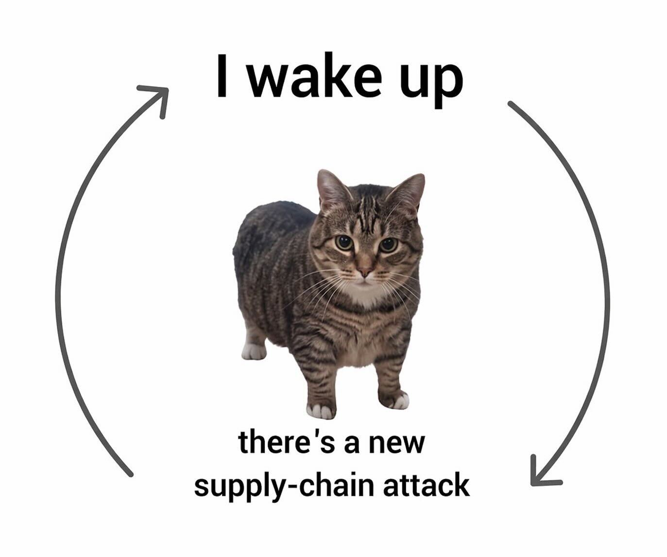 I wake up, there's a new supply-chain attack